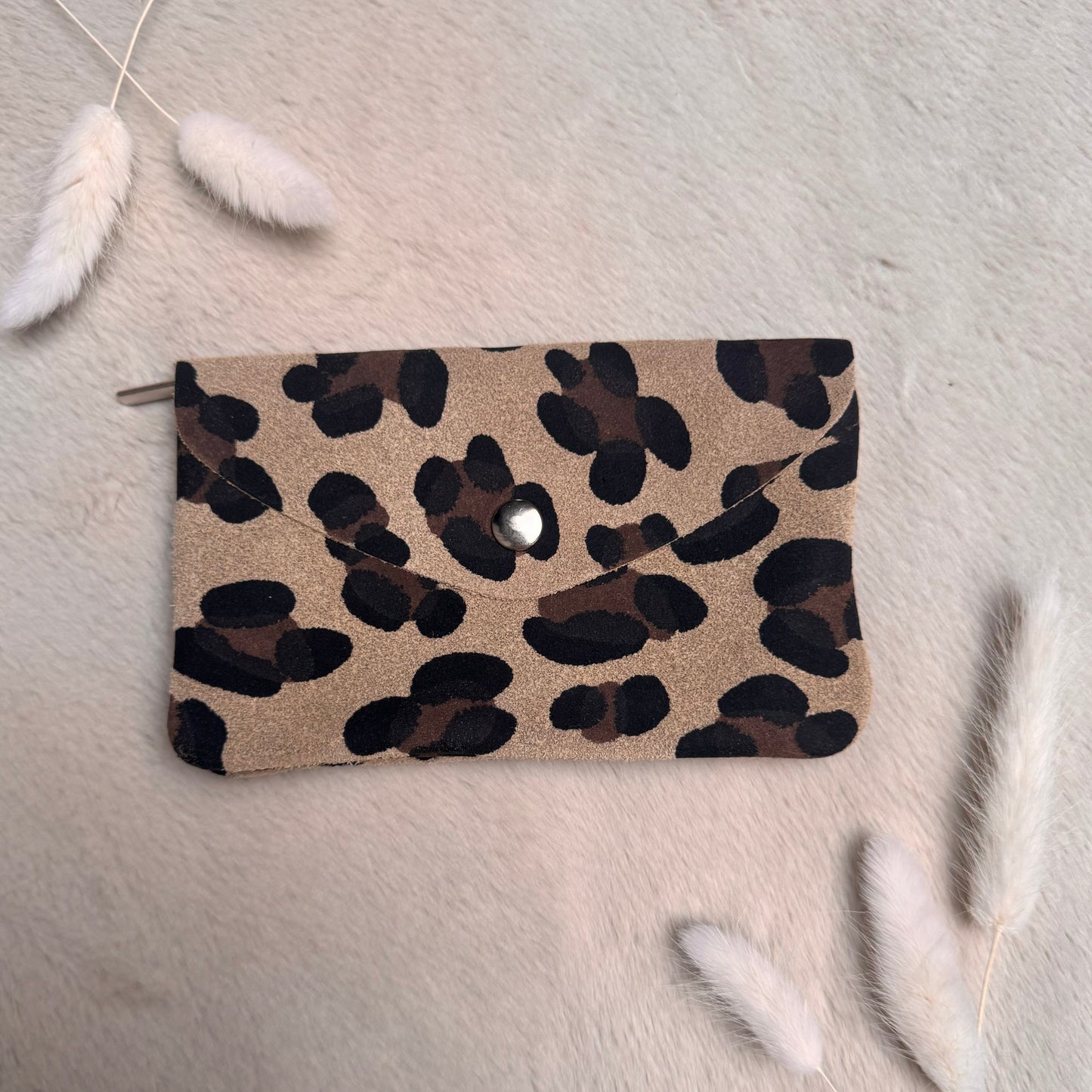 Classic Leder Portemonnaie Schwarz