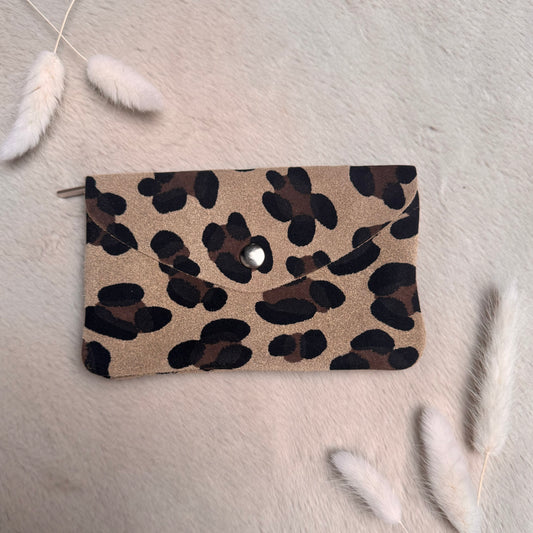 Classic Leder Portemonnaie Leo