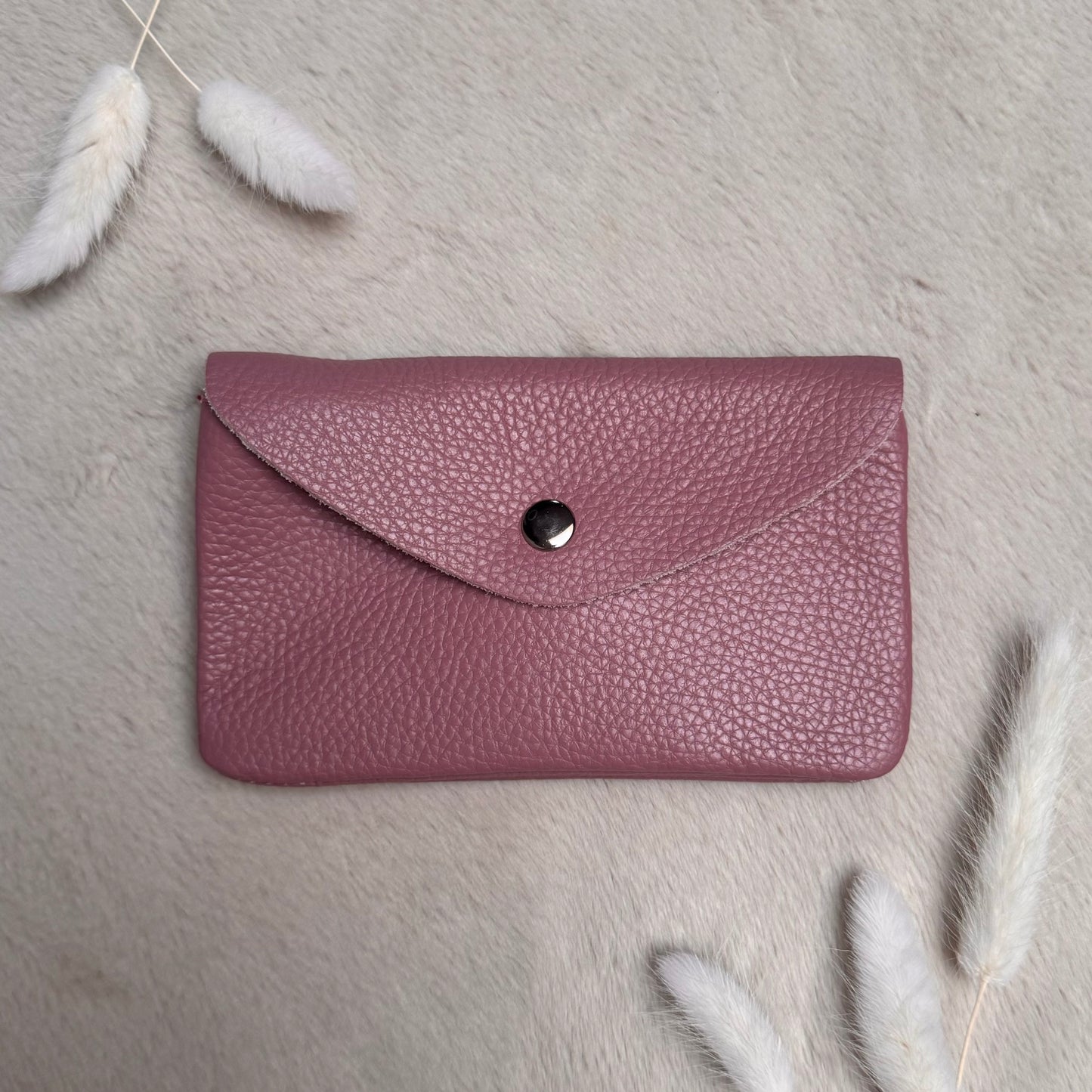 Classic Leder Portemonnaie Schwarz