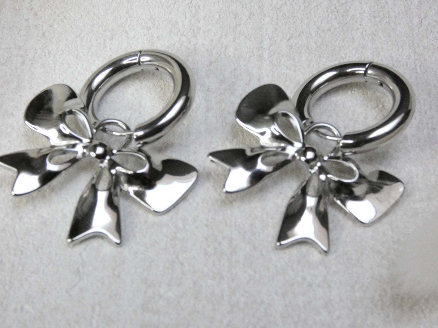 Sweet Bow Ohrringe Silber