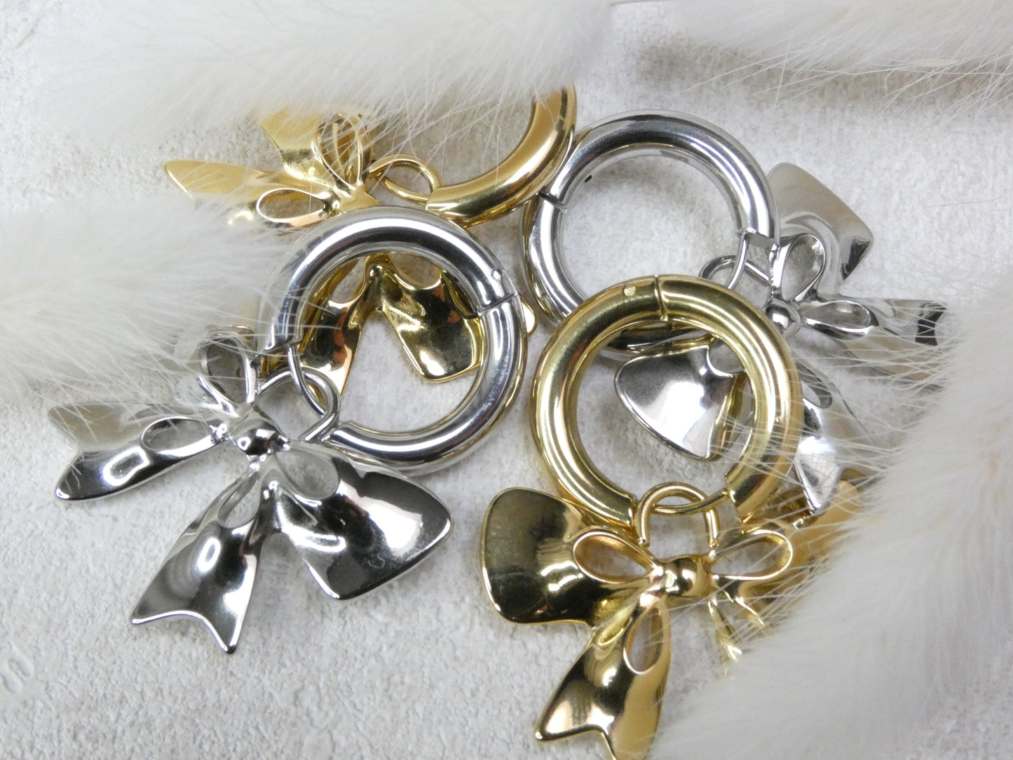 Sweet Bow Ohrringe Silber