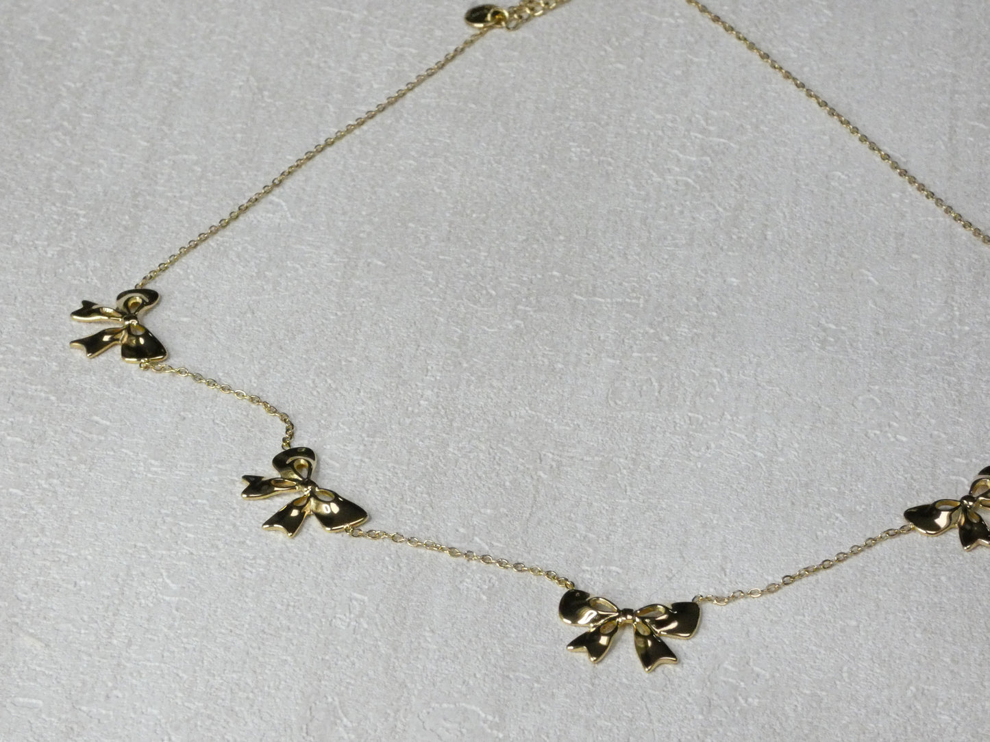 Sweet Bow Kette Gold