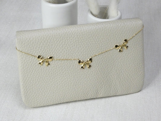 Sweet Bow Kette Gold