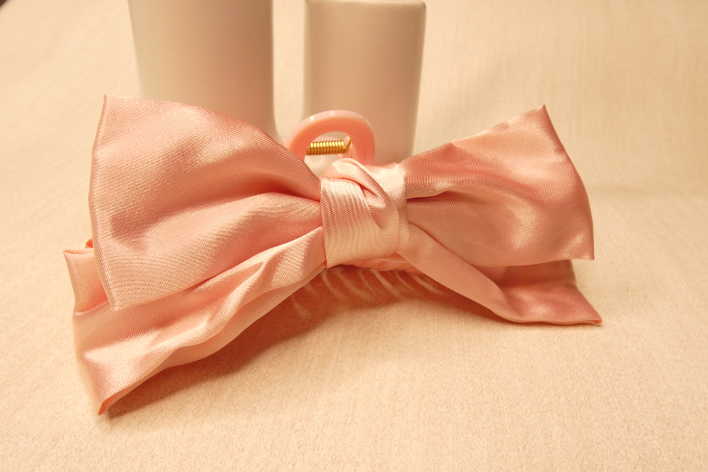 Schleifchen Haarklammer Rosa