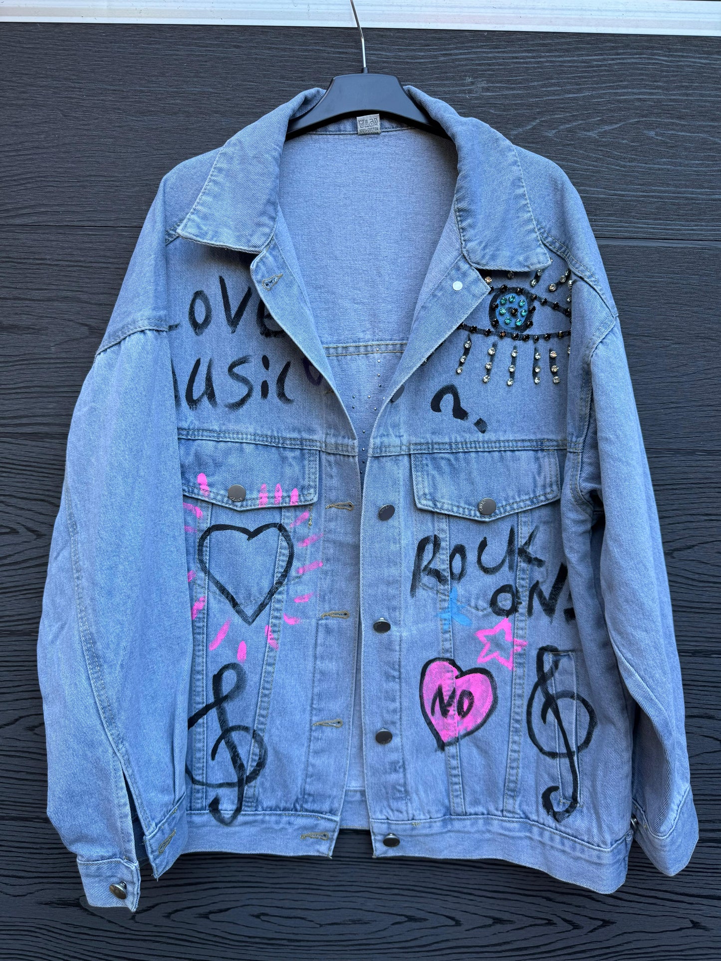 Jansjacke mit Prints