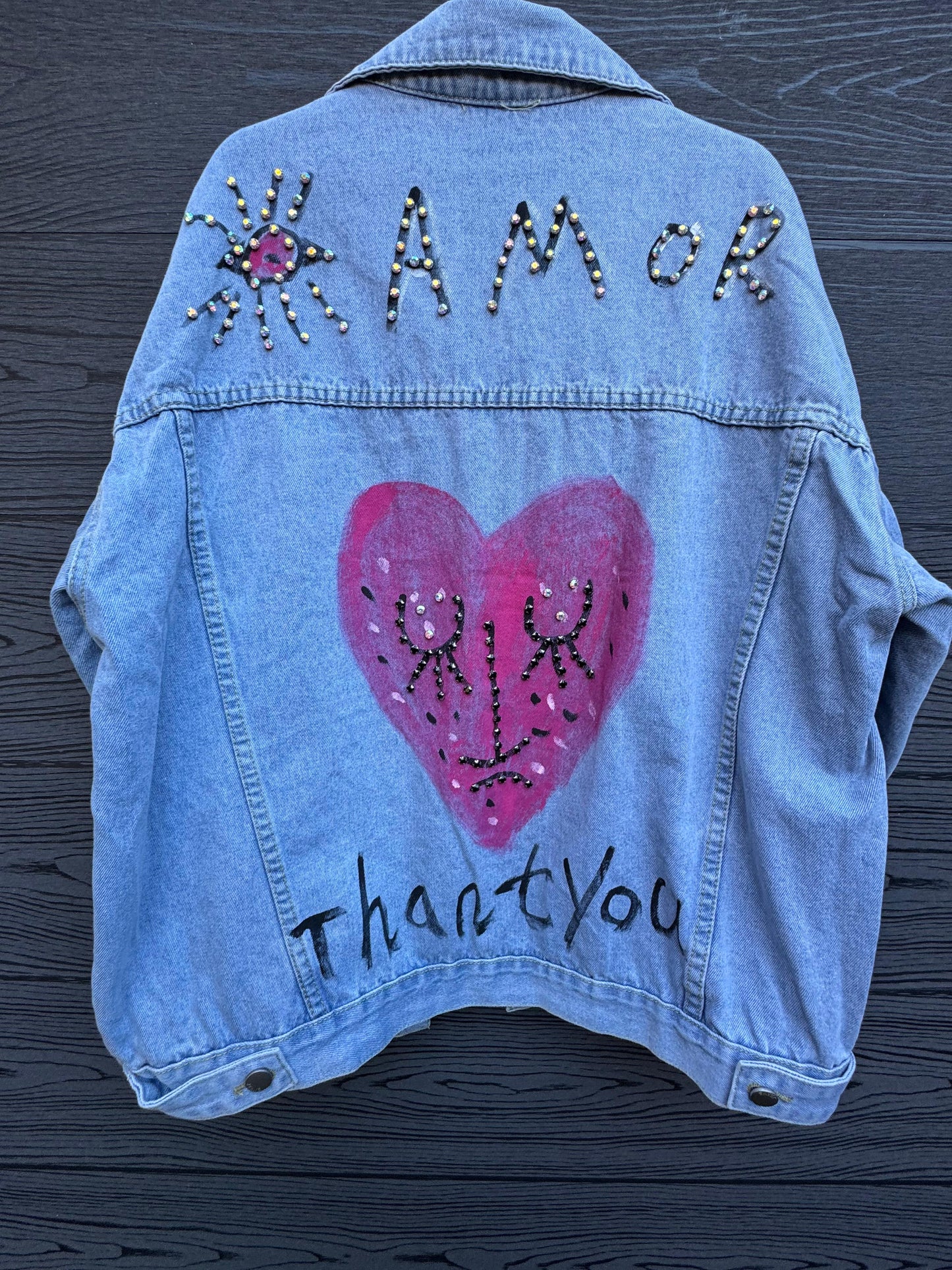 Jansjacke mit Prints