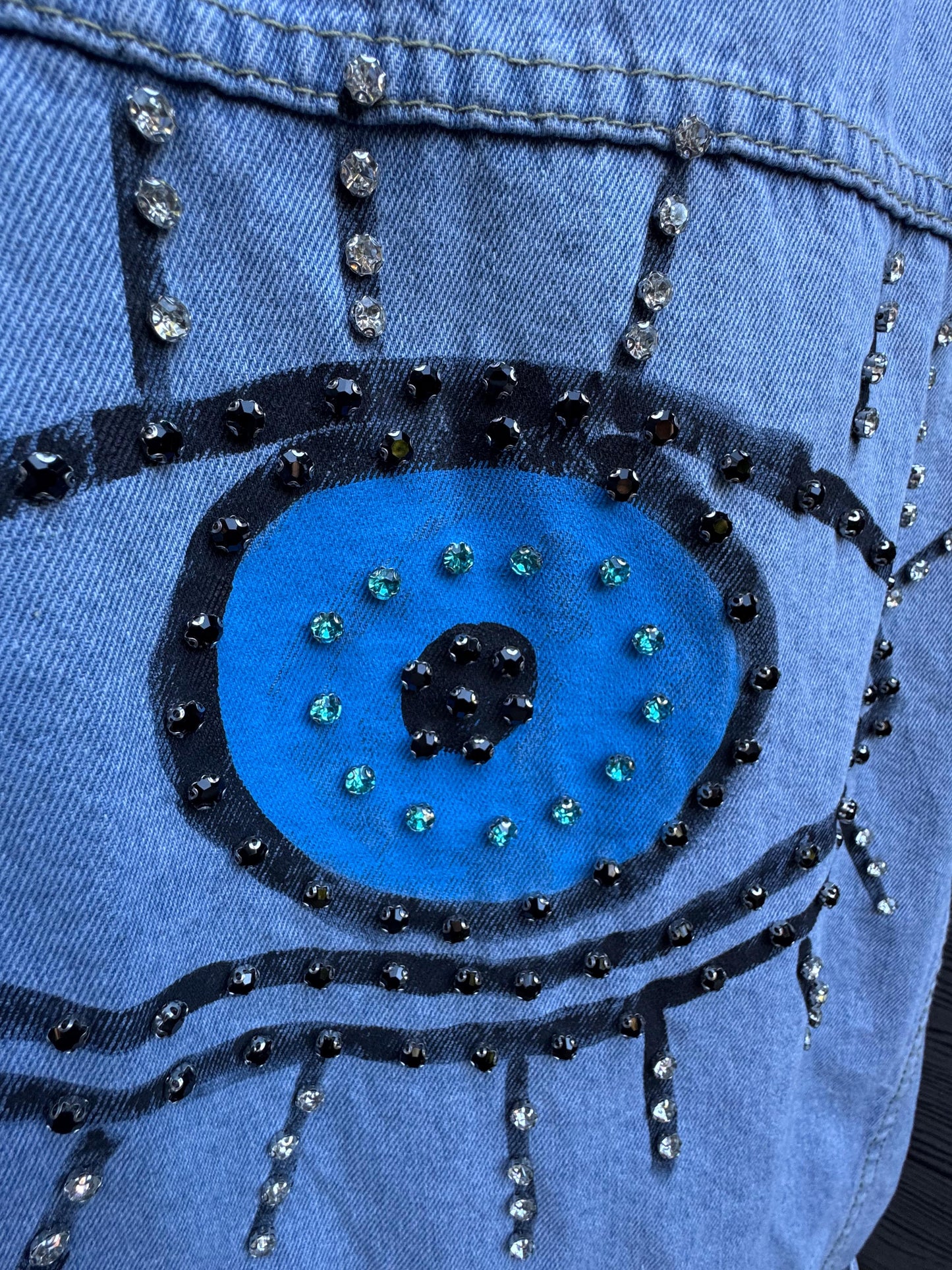 Jansjacke mit Prints